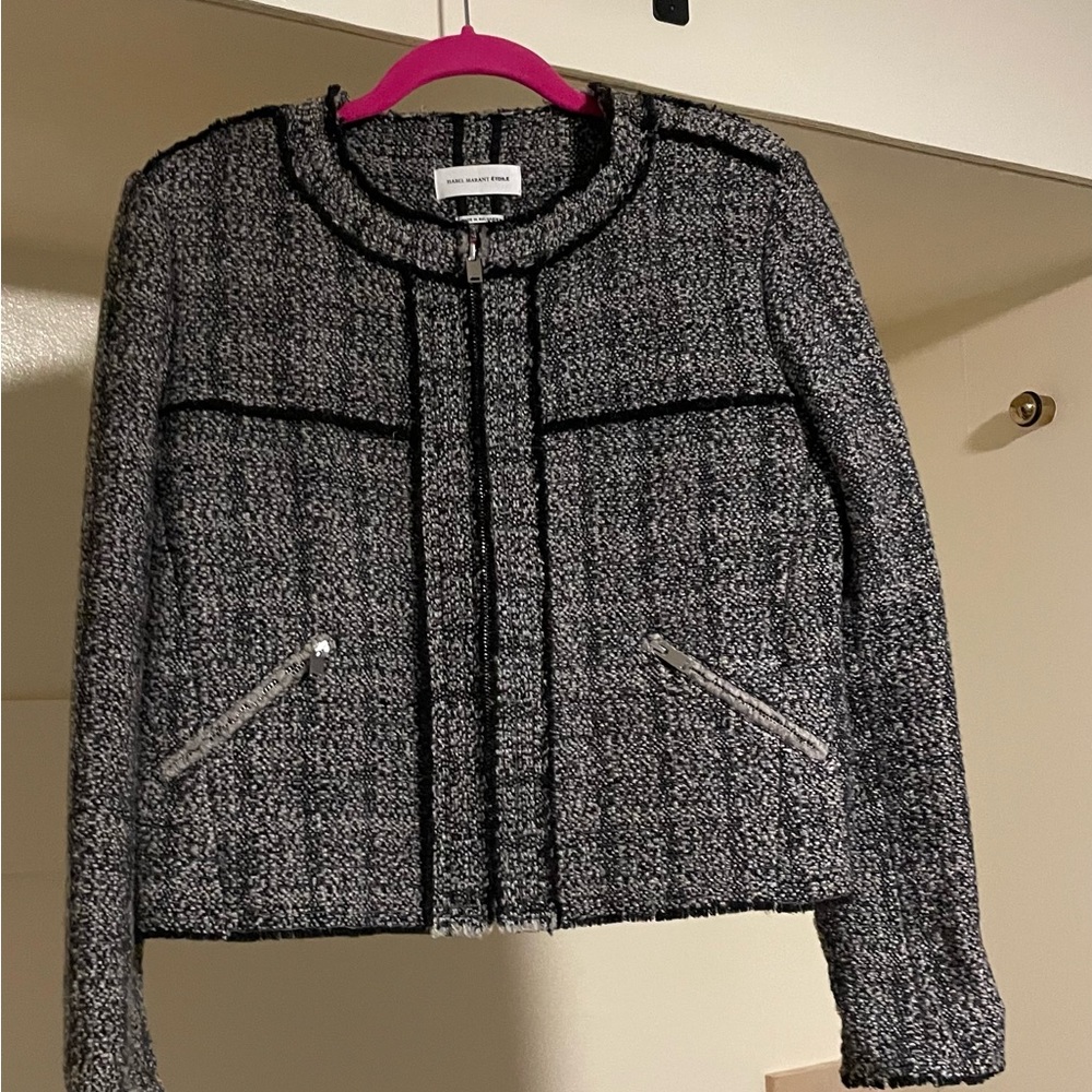 Isabel Marant Étoile wool blend zip jacket size 6
